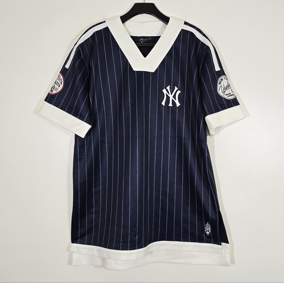 Free People Movement X The Wild Collective Yankees Stripe Tunic Dress Top Small - Picture 3 of 10